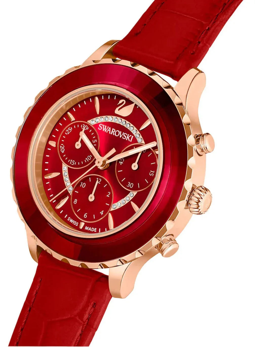Swarovski Octea Lux Chrono Women's Red Watch 5646975 – product image 4