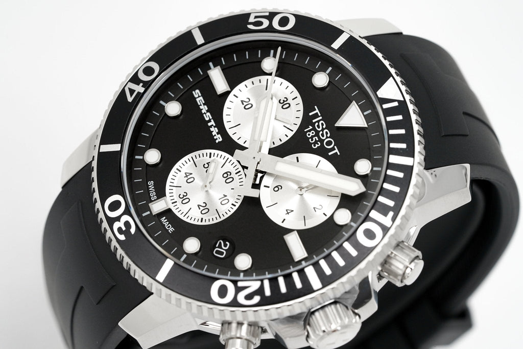 Tissot Chronograph Watch Seastar 1000 Orange T1204171705100 – product image 2