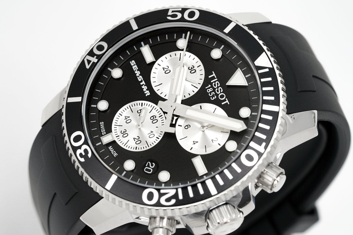Tissot Chronograph Watch Seastar 1000 Orange T1204171705100 – product image 2