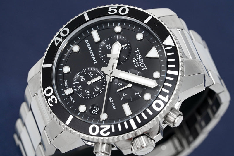 Tissot Chronograph Watch Seastar 1000 T120 417 11 051 00 – product image 2