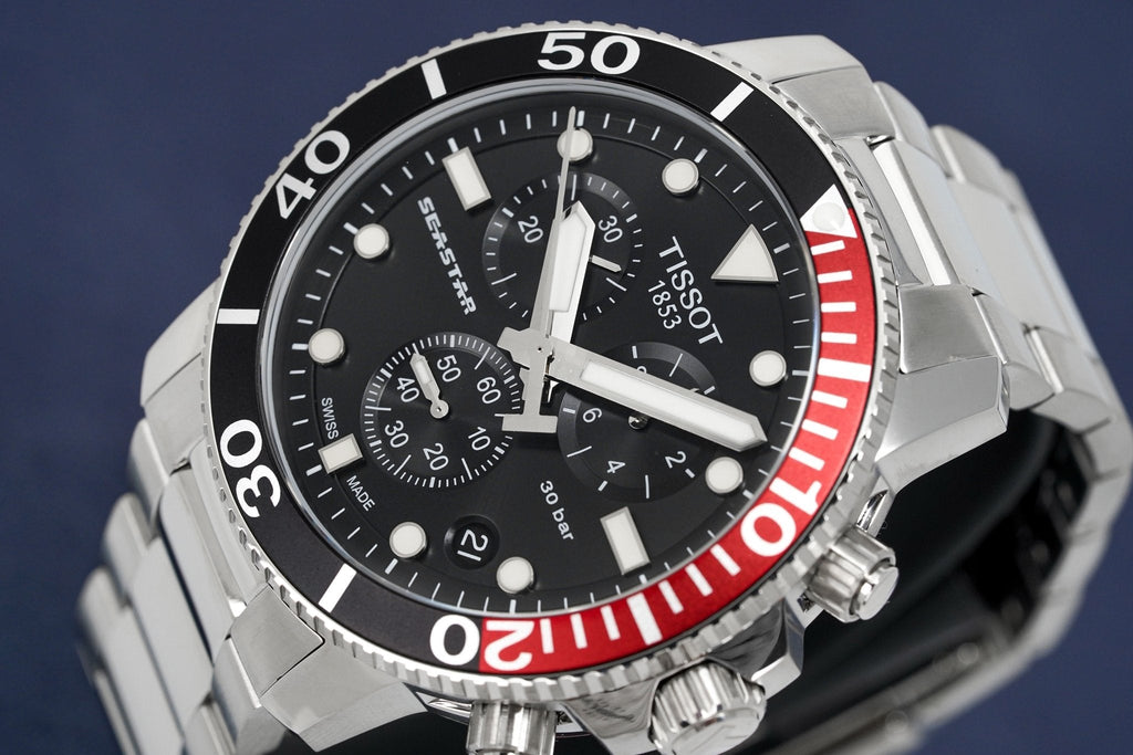 Tissot Chronograph Watch Seastar 1000 T120 417 11 051 01 – product image 2