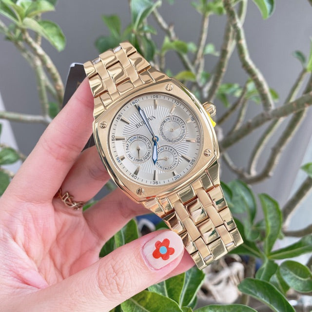 Bulova Multifunction Men's Gold Watch 97C105 – product image 2