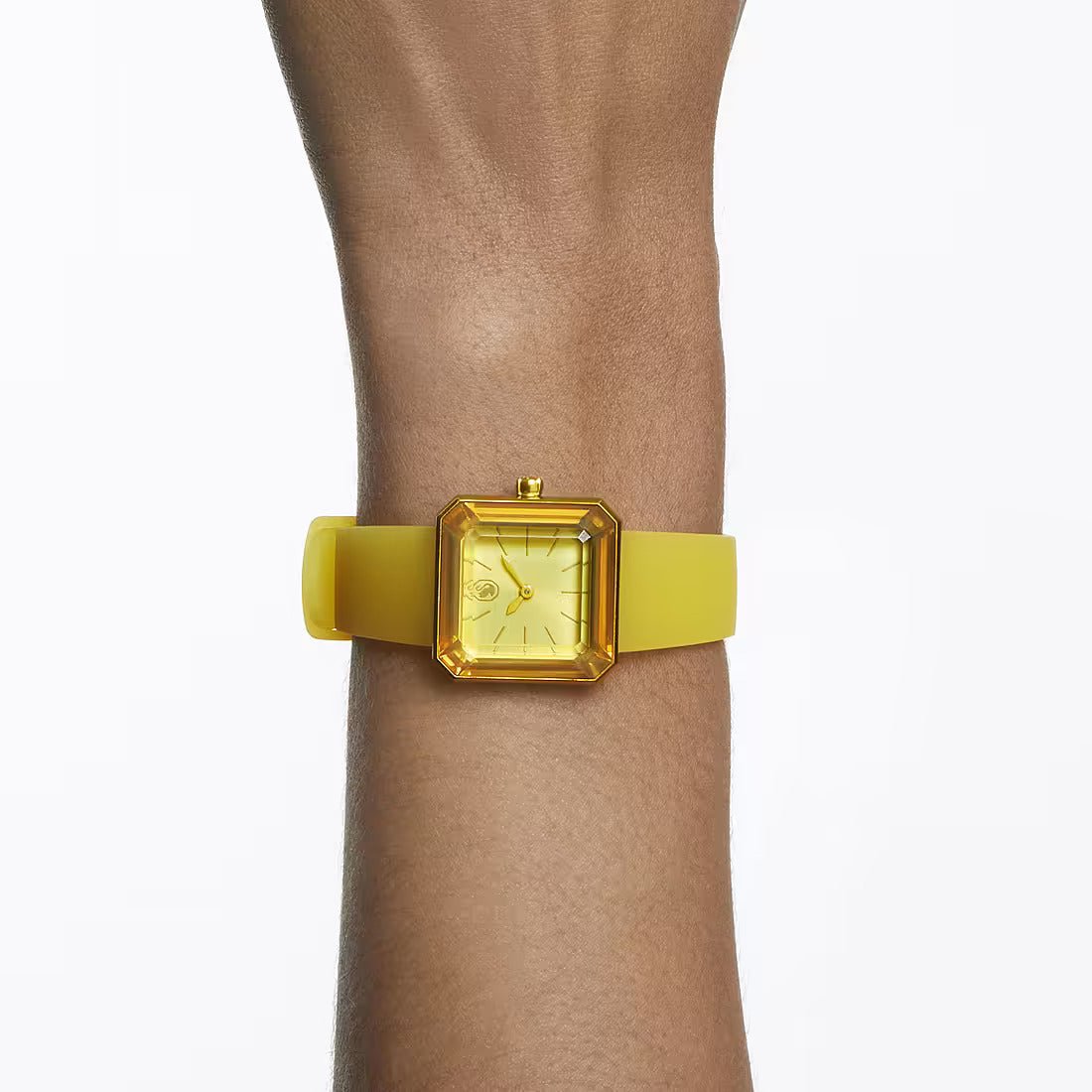 Swarovski Watch Lucent With Silicone Strap Yellow 5624382 – product image 5