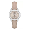 Burberry The Britain Brown Dial Brown Leather Strap Watch For Women BBY1700