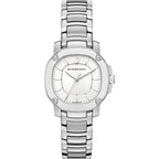 Burberry The Britain Silver Dial Silver Steel Strap Watch For Women BBY1703 – product image 2