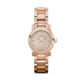 Burberry Women's Watch The City Diamonds 26mm Rose Gold BU9215