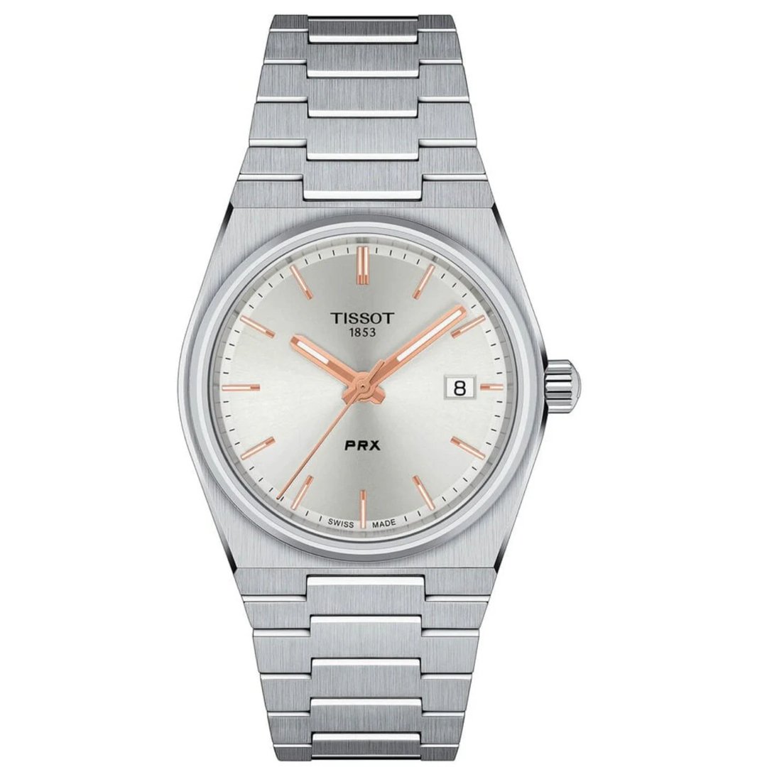 Tissot Men's Watch Prx White Rose Quartz T137 210 11 031 00