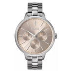 Hugo Boss Womens 1502421 Symphony Rose Gold Tone Stainless Steel Watch