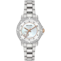 Bulova Crystal Women's Silver Watch 98L232