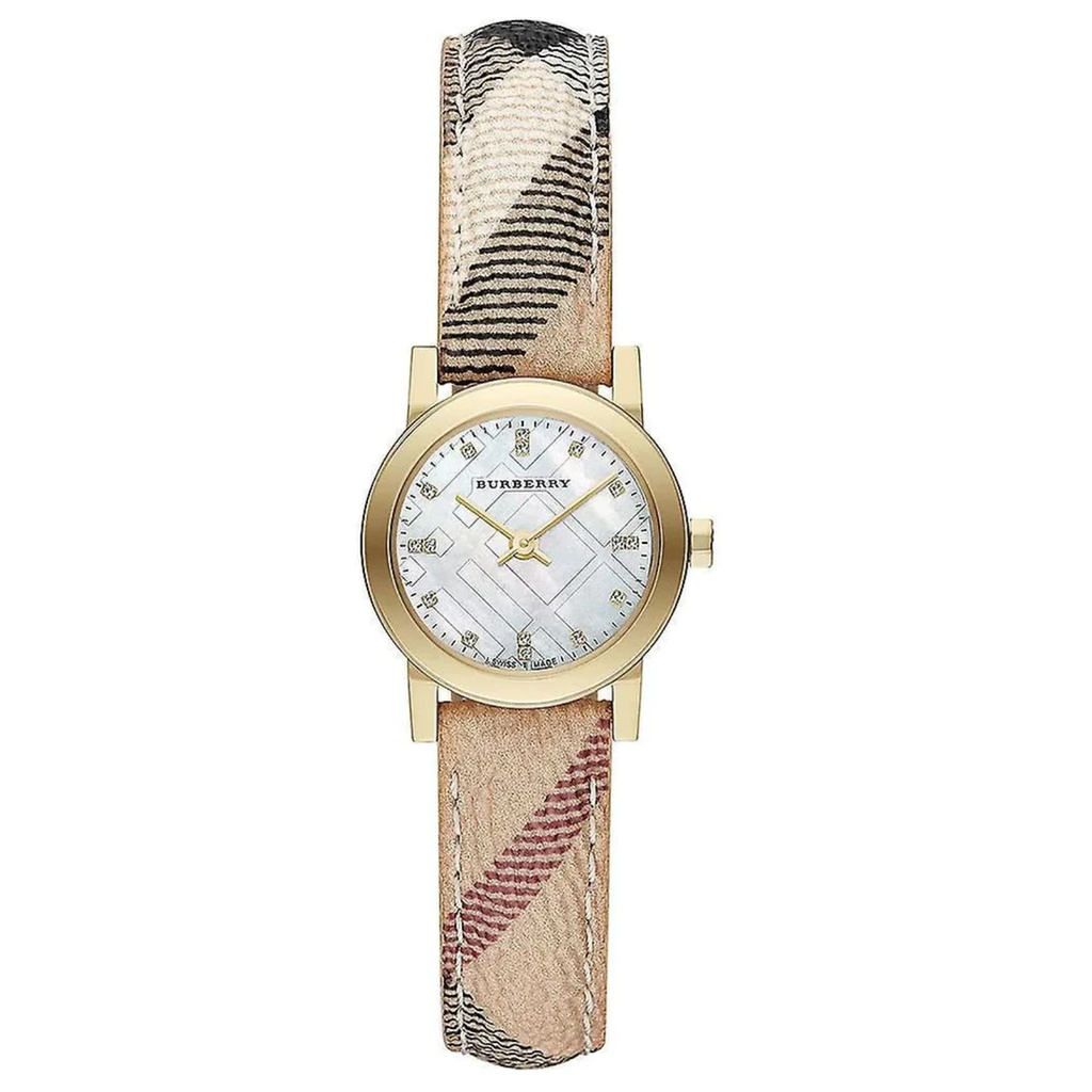Burberry Women's Watch The Classic City Diamond Rose Gold Watch