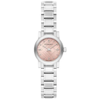 Burberry Women's Watch The City Check Diamonds Pink BU9223