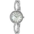 Bulova Crystal Women's Silver Watch 96L223